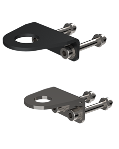 Brides de fixation pour buse de soufflage