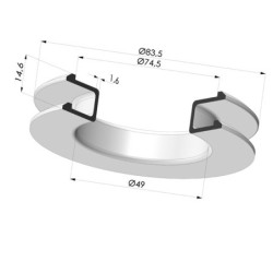 Membrane Série MELH Ø 83.5 mm