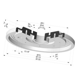 Insert Serti Femelle 1/2G