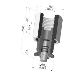 Palpeur pour Insert 9TG12A