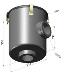 Filtre Vide Cuve Acier Série FVA - F 5µm