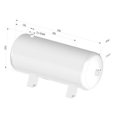 Réserve de vide série RDV - 24 litres