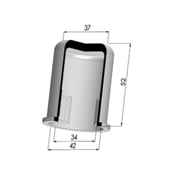 Membrane - Øext 42MM - Øint 34MM - H 52MM