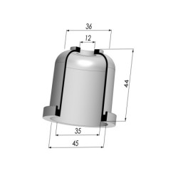 Membrane - Øext 45MM - Øint 35MM - H 44MM