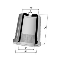 Membrane - Øext 50MM - Øint 37MM - H 54MM