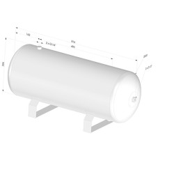 Réserve de vide série RDV - 50 litres - Inox