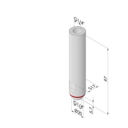 Tube prolongateur creux TPC A153