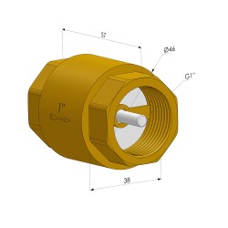 Clapet Anti Retour Série VRV - Øvide 1G