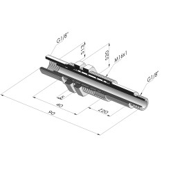 Ens. Ressort Série ER M18 - Z 20MM - Anti rotation
