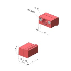 Buse de Soufflage à Jet Plat à 90° Série BJP - G1/8“