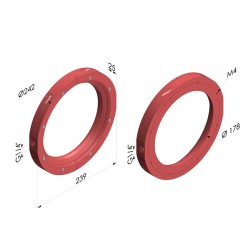 Rideau d'Air Circulaire Série RAC-2 - ØInt 178MM