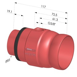 Amplificateur d'air série AA 015 TO