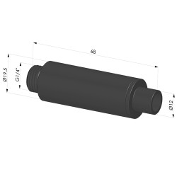 Silencieux Débouchant Série SIL - G1/4"