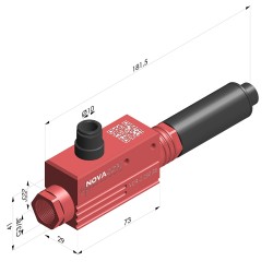 Venturi de estágio único Série VCR-2 - 85% de vácuo