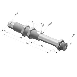 Ens. Ressort Série ER M38 C50- Z 50MM